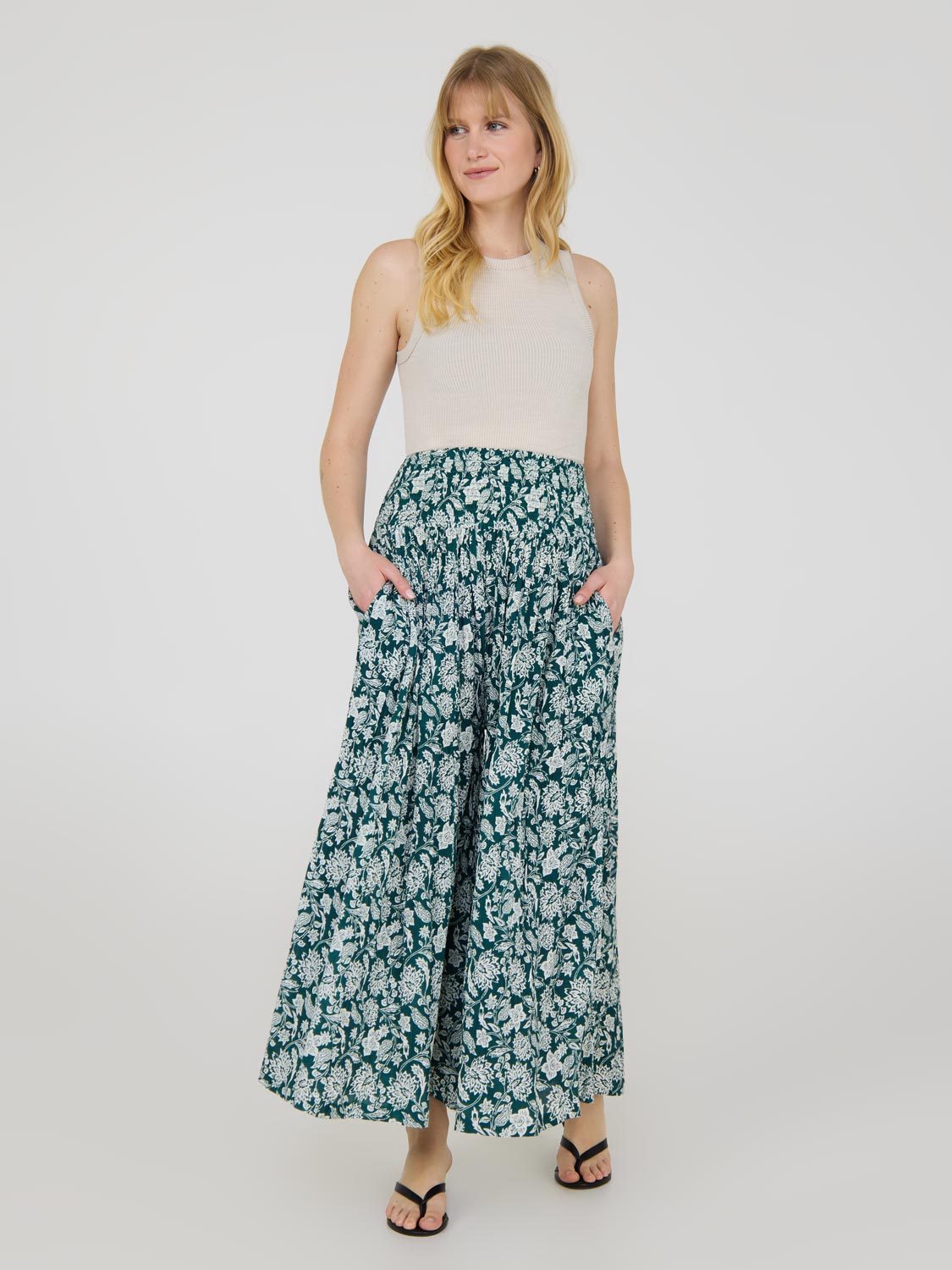 Floral Palazzo Pants