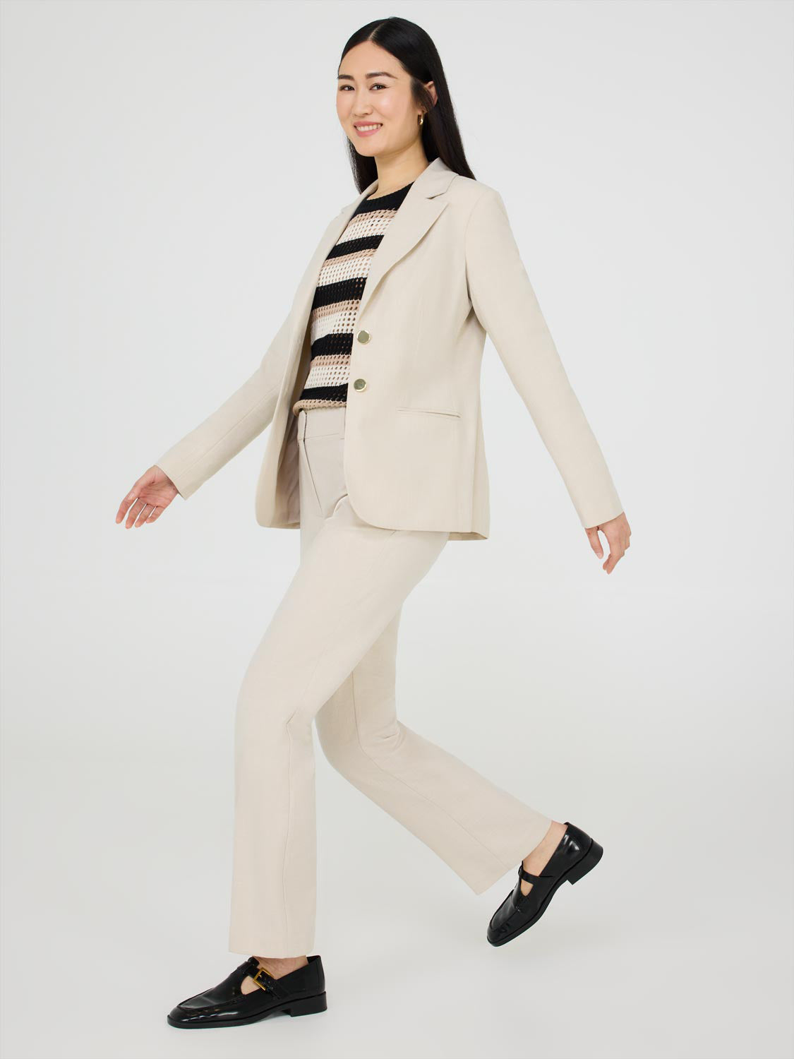 Bootcut Mid-Rise Pants