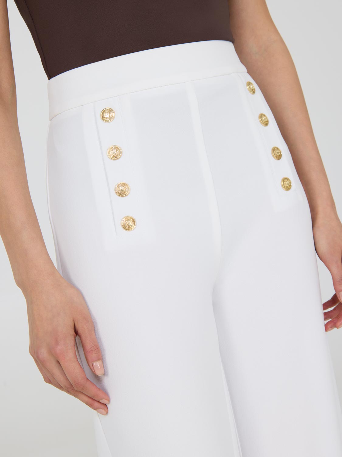 High-Waisted Wide Leg Pants